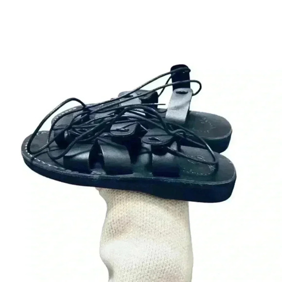 Anthropologie Jerusalem Sandals - Leather Lace EU 38 US - Picture 4 of 7